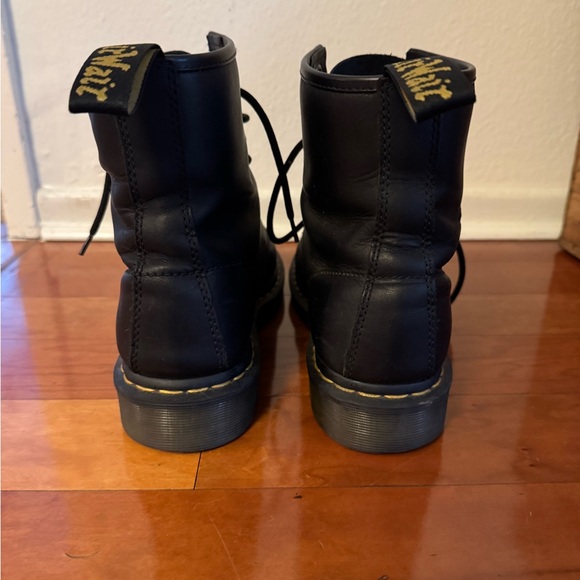 Dr. Marten 1460 Matte Black Lace Up Boot - Picture 4 of 6